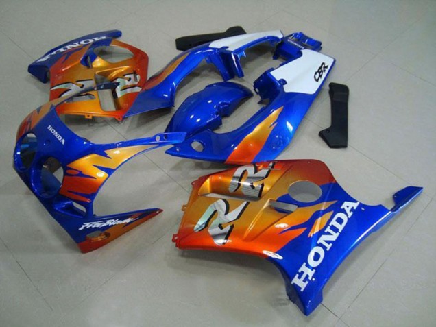 1988-1989 Honda CBR250RR MC19 Motorcycle Fairings - White Blue Orange UK