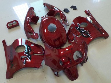 1990-1998 Honda CBR250RR MC22 Motorcycle Fairings - Maroon Red UK
