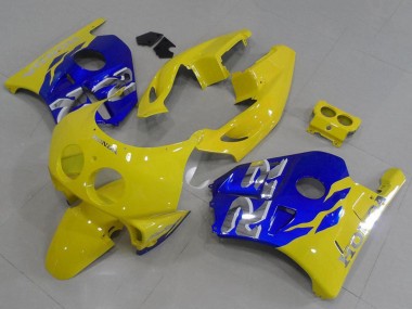 1990-1998 Honda CBR250RR MC22 Motorcycle Fairings - Yellow Blue UK