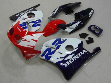 1990-1998 Honda CBR250RR MC22 Motorcycle Fairings - White Red Glossy Black UK