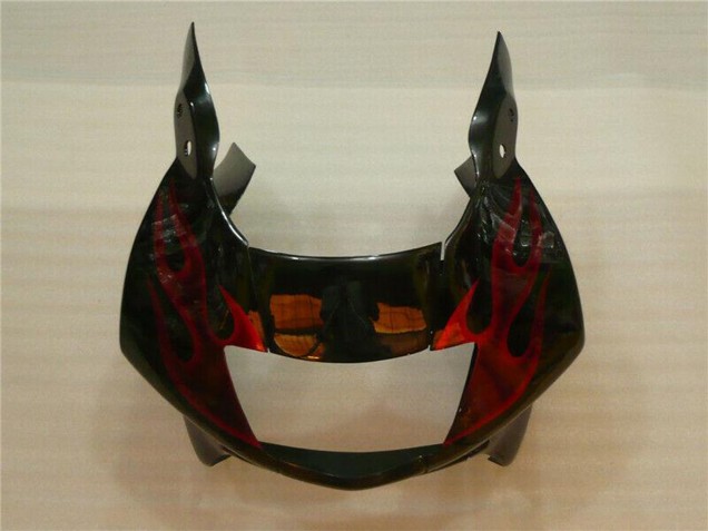 1995-1996 Honda CBR600 F3 Motorcycle Fairings - Glossy Black Red Flame UK