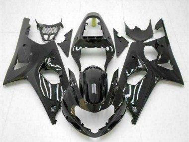 2000-2002 Suzuki GSXR 1000 Motorcycle Fairings - Glossy Black UK