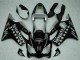 2001-2003 Honda CBR600 F4i Motorcycle Fairings - Glossy Black Silver SevenStars UK