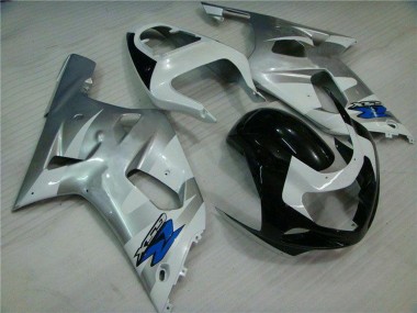 2001-2003 Suzuki GSXR 600/750 Motorcycle Fairings - Yellow Glossy Black UK