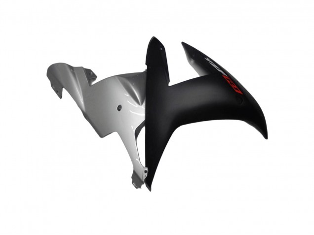 2002-2003 Yamaha YZF R1 Motorcycle Fairings - Silver Matte Black UK