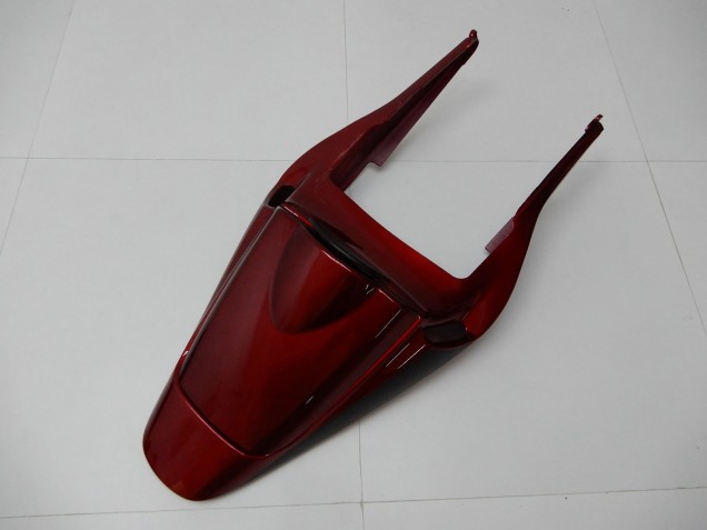 2003-2004 Honda CBR600RR Motorcycle Fairings - Red Matte Black Stripe UK