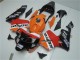 2003-2004 Honda CBR600RR Motorcycle Fairing Kits - Orange White Red Glossy Black Repsol UK