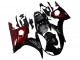 2003-2004 Yamaha YZF R6 Motorcycle Fairing Kits - Glossy Black Red UK