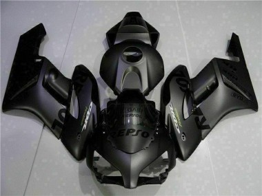 2004-2005 Honda CBR1000RR Motorcycle Fairings - Matte Black Repsol UK