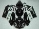 2004-2005 Honda CBR1000RR Motorcycle Fairings - Glossy Black White West Mobil Michelin UK