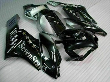 2004-2005 Honda CBR1000RR Motorcycle Fairings - Silver Glossy Black SevenStars UK