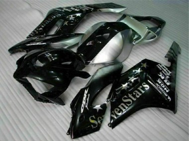 2004-2005 Honda CBR1000RR Motorcycle Fairings - Silver Glossy Black SevenStars UK