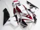 2005-2006 Honda CBR600RR Motorcycle Fairings Kits - White Red Black UK