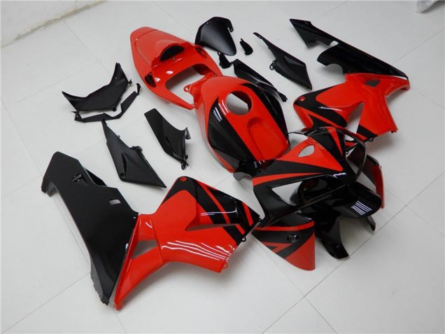 2005-2006 Honda CBR600RR Abs Fairings - Red Black UK