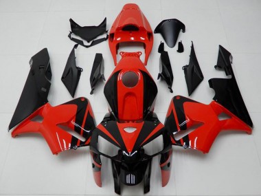 2005-2006 Honda CBR600RR Abs Fairings - Red Black UK