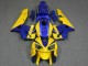2005-2006 Honda CBR600RR Motorcycle Fairings - Yellow Blue UK