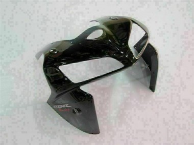 2005-2006 Honda CBR600RR Motorcycle Fairings - Glossy Black White UK