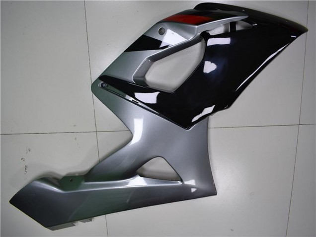 2005-2006 Suzuki GSXR 1000 Motorcycle Fairing - Glossy Black Silver UK