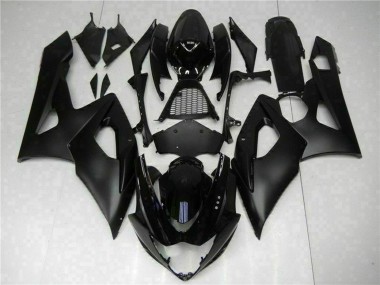2005-2006 Suzuki GSXR 1000 Bike Fairings - Glossy Black Matte Black UK