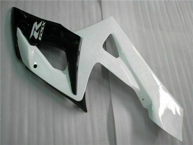 2005-2006 Suzuki GSXR 1000 Motorcycle Fairings - White Glossy Black UK