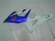 2005-2006 Suzuki GSXR 1000 Motorcycle Fairing - White Blue Glossy Black UK