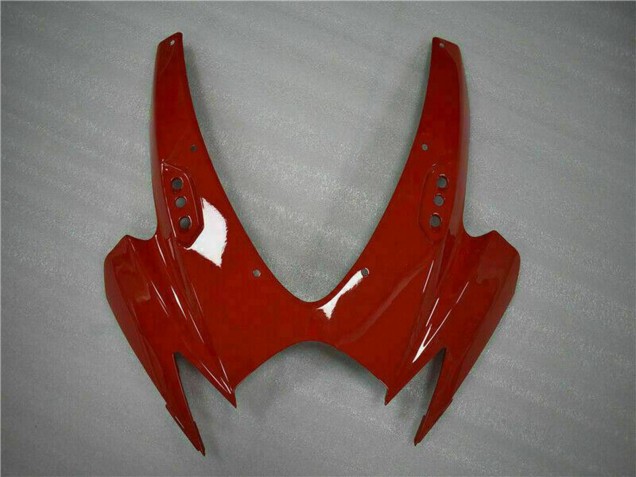 2006-2007 Suzuki GSXR 600/750 Motorcycle Fairings - White Red Glossy Black Stripe UK