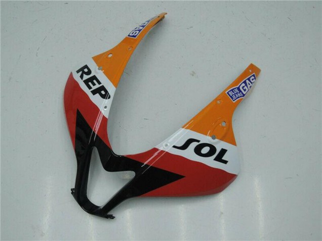 2007-2008 Honda CBR600RR Bike Fairings - Orange White Red Glossy Black Repsol UK
