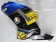 2007-2008 Kawasaki ZX6R Motorcycle Fairings - Blue Shark UK