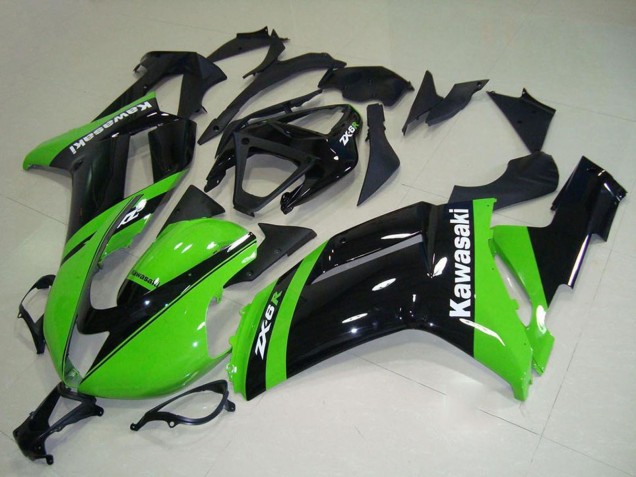2007-2008 Kawasaki ZX6R Motorcycle Fairings - Monster Race Front UK