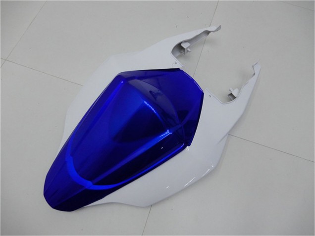 2007-2008 Suzuki GSXR 1000 Motorcycle Fairings - White Blue Black No Decal UK