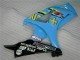 2007-2008 Suzuki GSXR 1000 Motorcycle Fairing Kits - Blue Gold Black Rizla UK