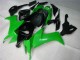 2008-2010 Kawasaki ZX10R Motorcycle Fairing Kits - Green Black UK
