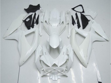 2008-2010 Suzuki GSXR 600/750 Motorcycle Fairing - White UK