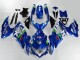 2008-2010 Suzuki GSXR 600/750 Motorcycle Fairings - Blue White Green Black UK