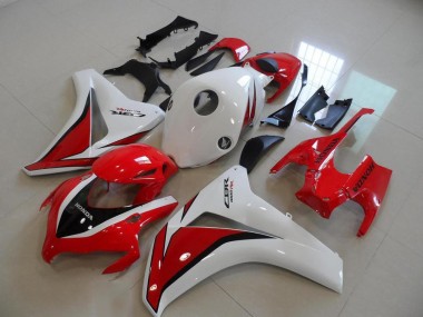 2008-2011 Honda CBR1000RR Bike Fairings - White Red Glossy Black UK