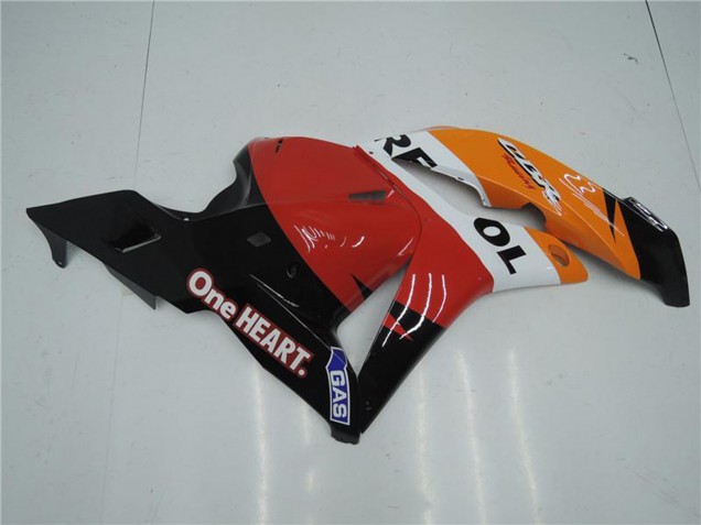 2009-2012 Honda CBR600RR Full Motorcycle Fairing Kits - Orange White Red Glossy Black Repsol UK