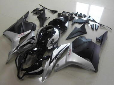 2009-2012 Honda CBR600RR Motorcycle Fairings - Silver Glossy Black Matte Black UK