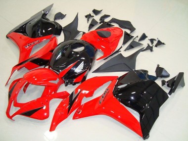 2009-2012 Honda CBR600RR Motorcycle Fairing - Red Glossy Black UK