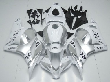 2009-2012 Honda CBR600RR Motorcycle Fairings - White Silver Black Repsol UK