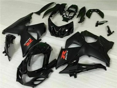 2009-2016 Suzuki GSXR 1000 Motorcycle Fairing - Glossy Black Matte Black UK