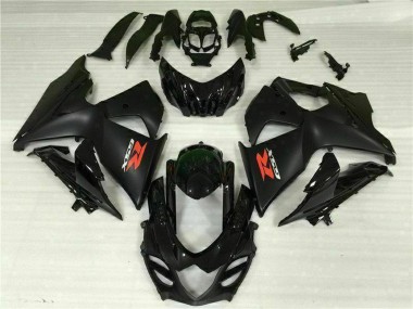 2009-2016 Suzuki GSXR 1000 Motorcycle Fairing - Glossy Black Matte Black UK