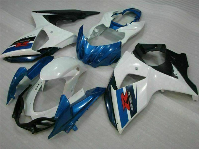 2009-2016 Suzuki GSXR 1000 Abs Fairings Kits - White Blue Black UK