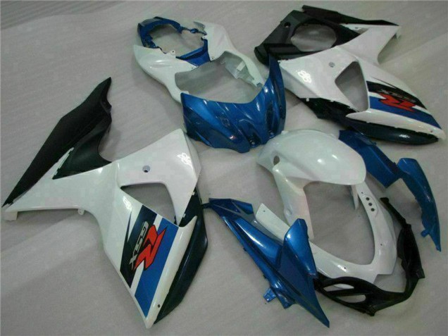2009-2016 Suzuki GSXR 1000 Abs Fairings Kits - White Blue Black UK