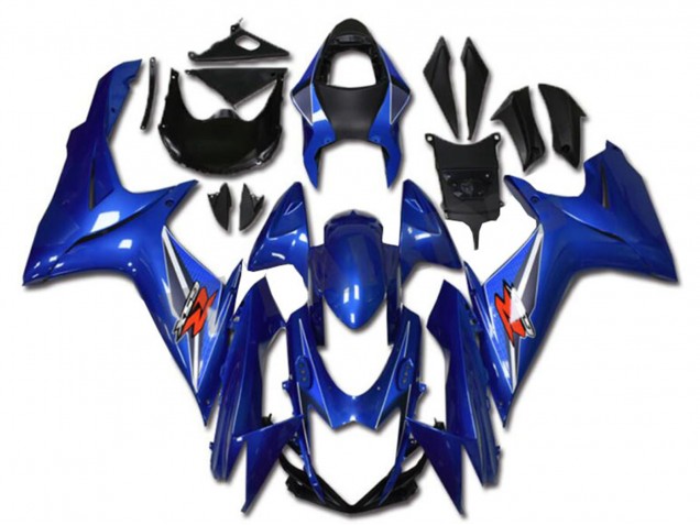 2011-2024 Suzuki GSXR 600/750 Motorcycle Fairings - Blue UK
