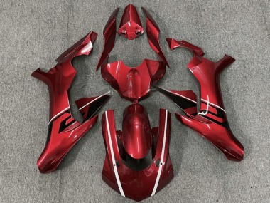 2015-2019 Yamaha YZF R1 Motorcycle Fairings - Red White Black UK