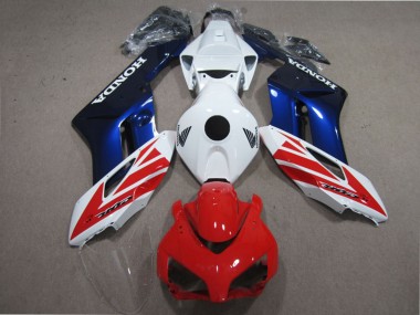 2004-2005 Honda CBR1000RR Motorcycle Fairing Kits - White Red Blue UK