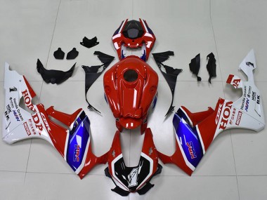 2017-2023 Honda CBR1000RR Motorcycle Fairing - White Red Blue Black HRC UK