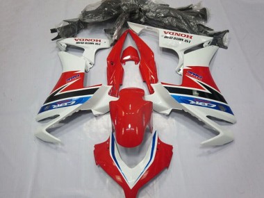 2013-2015 Honda CBR500R Motorcycle Fairings - White Red Blue Glossy Black HRC UK