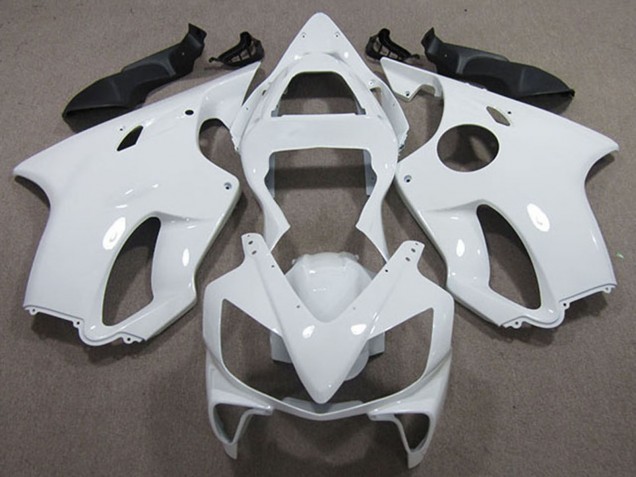 2001-2003 Honda CBR600 F4i Motorcycle Fairings - White UK