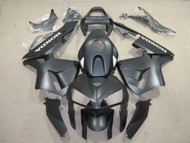 2005-2006 Honda CBR600RR Motorcycle Fairings Kits - Matte Black UK